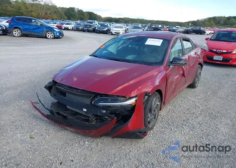 2025 Hyundai Elantra Sel Sport из США, поврежденный, VIN KMHLM4DG3SU900236